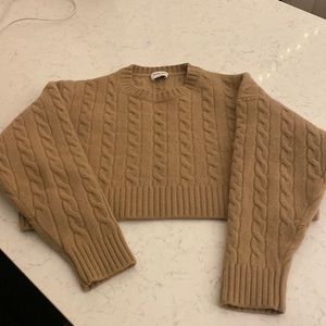 Aritzia crop sweater